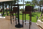 Лукс бар столове от ратан за заведения